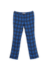 Marni Check Print Trousers, &pound;90, Clothing, Black/Blue, Viscose, Front view