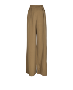 Max Mara Libbra Trousers, Wool, Brown, UK 12, 2*