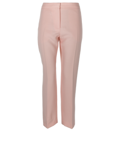 Alexander McQueen Trousers, Wool/Silk, Pink, UK14, 3*