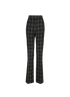 Alexander McQueen Checkered Trousers, front view