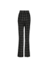 Alexander McQueen Checkered Trousers, back view