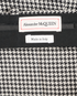 Alexander McQueen Houndstooth High Waist Trousers, &pound;150, Clothing, Black/White, Wool, Other view