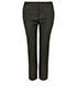 Mulberry Cropped Trousers, front view