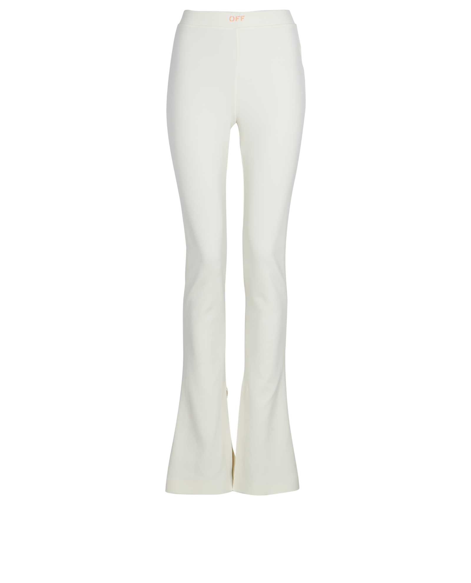 Off White Flared Leggings, Trousers Designer Exchange Buy Sell
