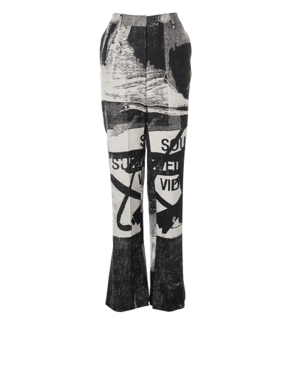 Off White x P.Tomek Printed Trousers, front view