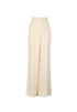 Off-White Jacquard Straight Leg Trousers, front view