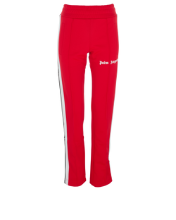 Palm Angels Side Panel Track Trousers, Poly, Red, Sz 2XS, 3*