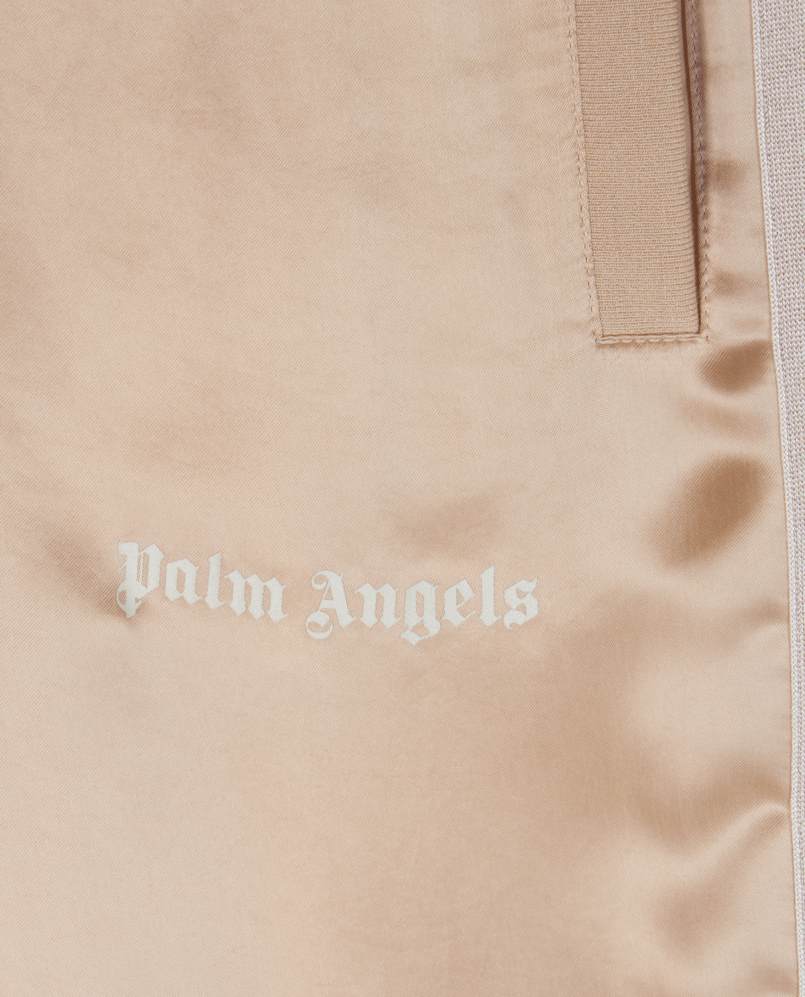 Palm Angels Satin Luxury Track Pants, &pound;150, Clothing, Gold, Satin, Other view