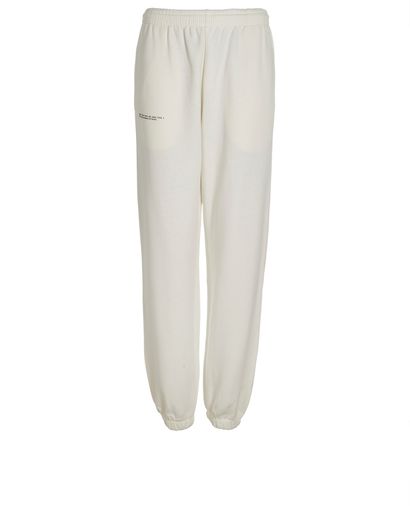 Pangaia 365 Track Pants, &pound;70, Clothing, Cream, Cotton, Front view