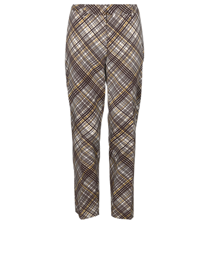 Prada Checked Trousers, front view