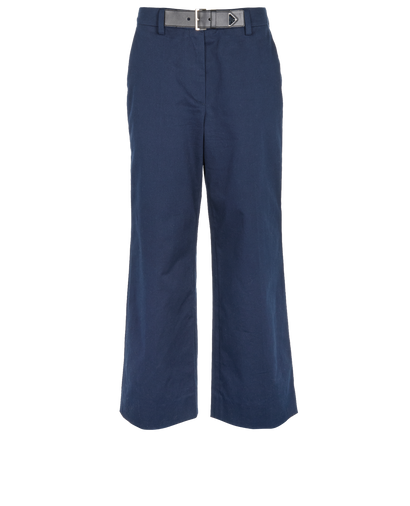 Prada Belt-Detailed Trousers, front view