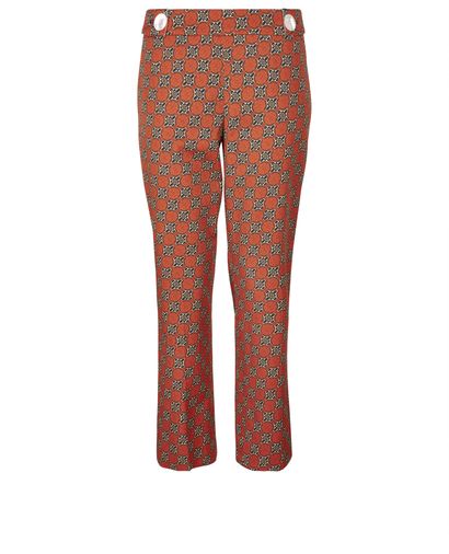 Prada Pattern Trousers, front view