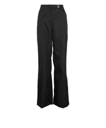 Prada Re-Nylon Logo Trousers, front view