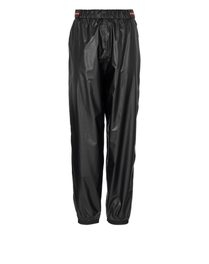 Prada Light Re-Nylon Wide Leg Trousers, front view