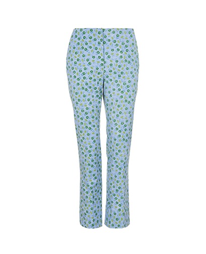 Prada Floral Trousers, front view