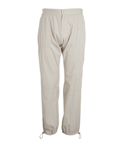 Prada Sport Track Trousers, Mens, Cotton/Nylon, Cream, Sz S, 2*