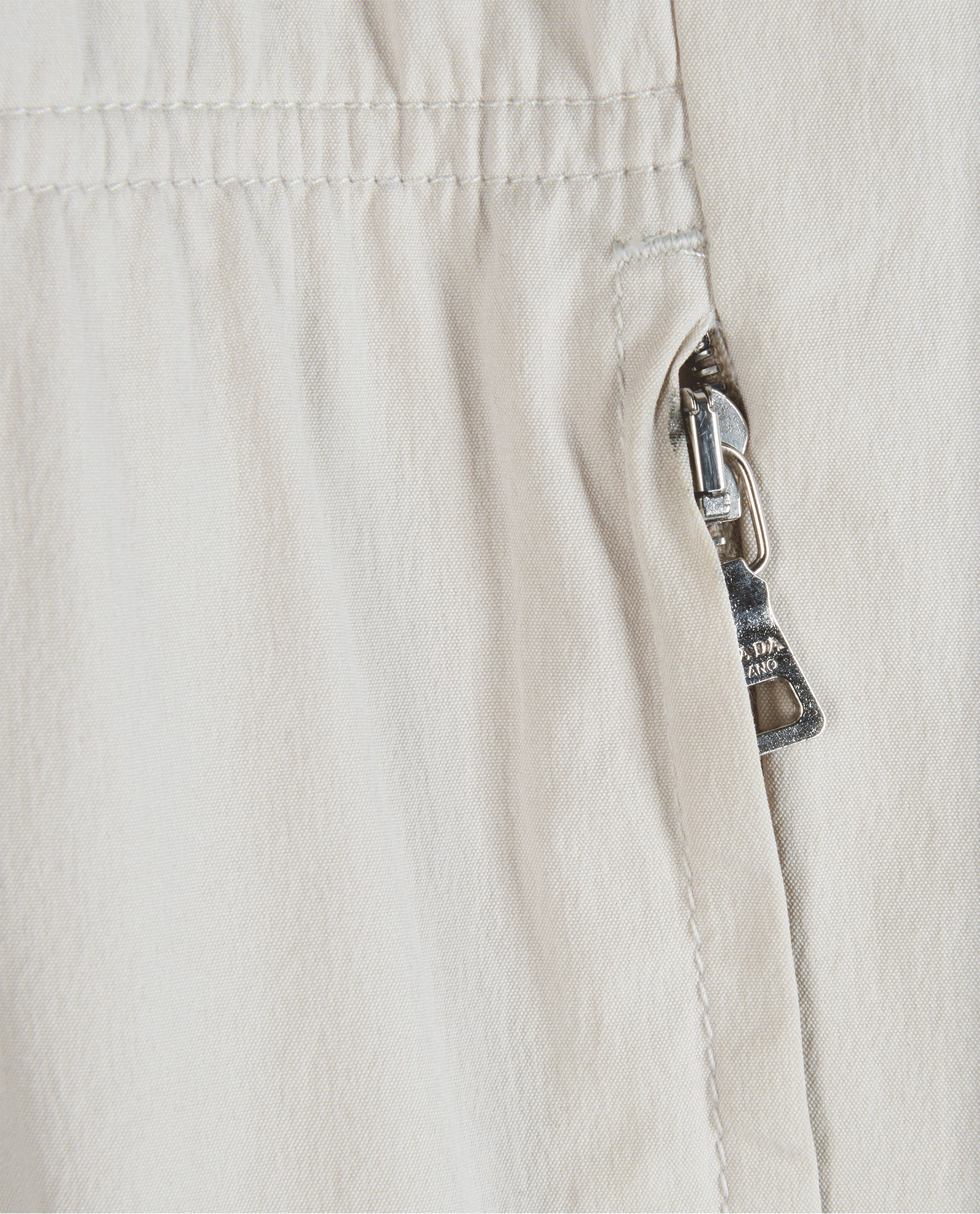 Prada Sport Track Trousers, &pound;180, Clothing, Cream, Cotton/Nylon, Other view