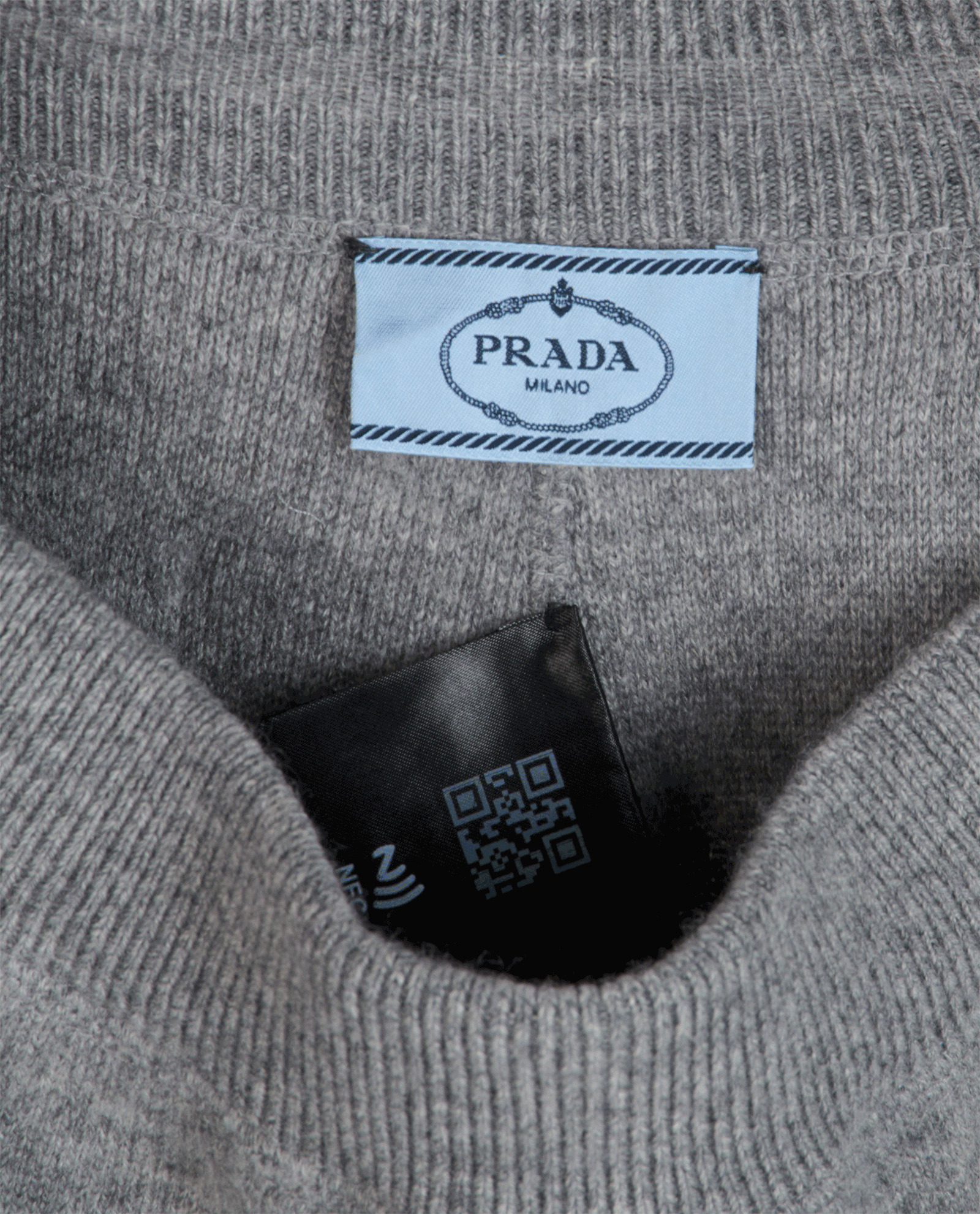 Prada Joggers, &pound;395, Clothing, Grey, Cashmere, Other view