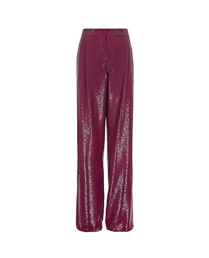 Emilio Pucci Sequin Tailored Raw Hem Trousers, front view