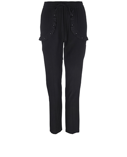 REDValentino Studded Silk Trousers, front view