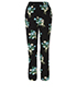 REDValentino Floral Printed Trousers, back view