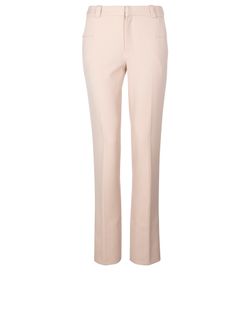 Roland Mouret Skinny Trousers, Polyester, Pink, UK8, 3*