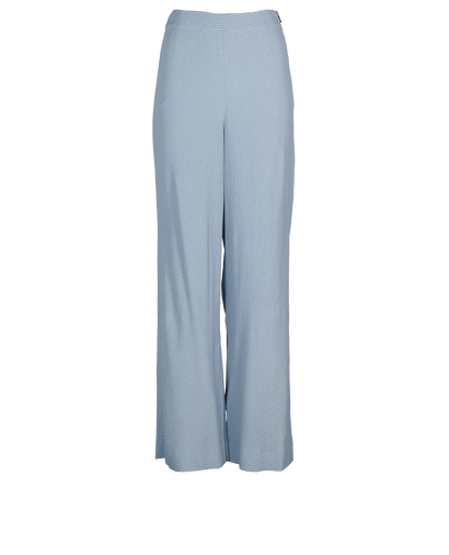Roland Mouret Wide Leg Textured Trousers, front view