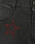 Stella McCartney Black Embroidered Jeans, other view