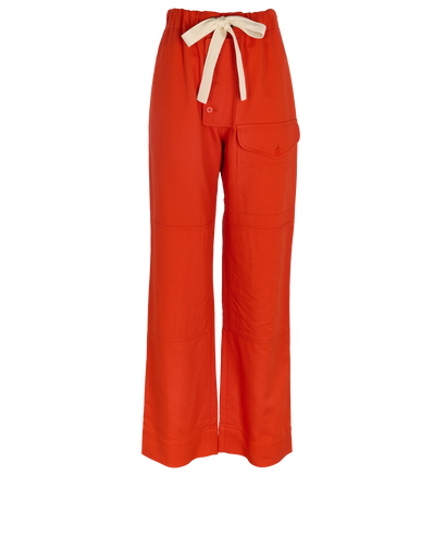 Stella McCartney Drawstring Cargo Trousers, front view