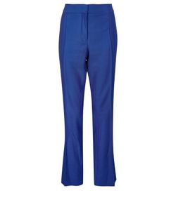 Stella McCartney Tailored Trousers, wool, blue, 12, 2*