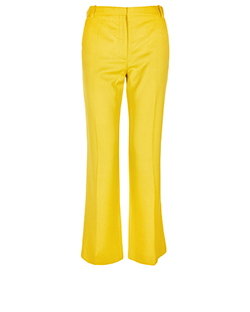 Stella McCartney Trousers, Viscose, Yellow, UK 8