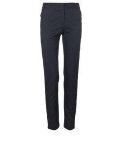 Stella McCartney Slim Trousers, UK12, Wool, Black, 3*