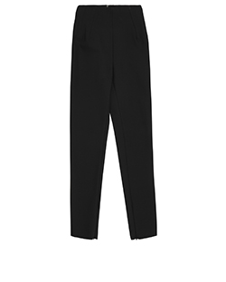 Stella McCartney Corset Waisted Skinny Trousers, Cotton, Black, 4, 2*