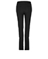 Tom Ford Silk Panel Cigarette Trousers, back view