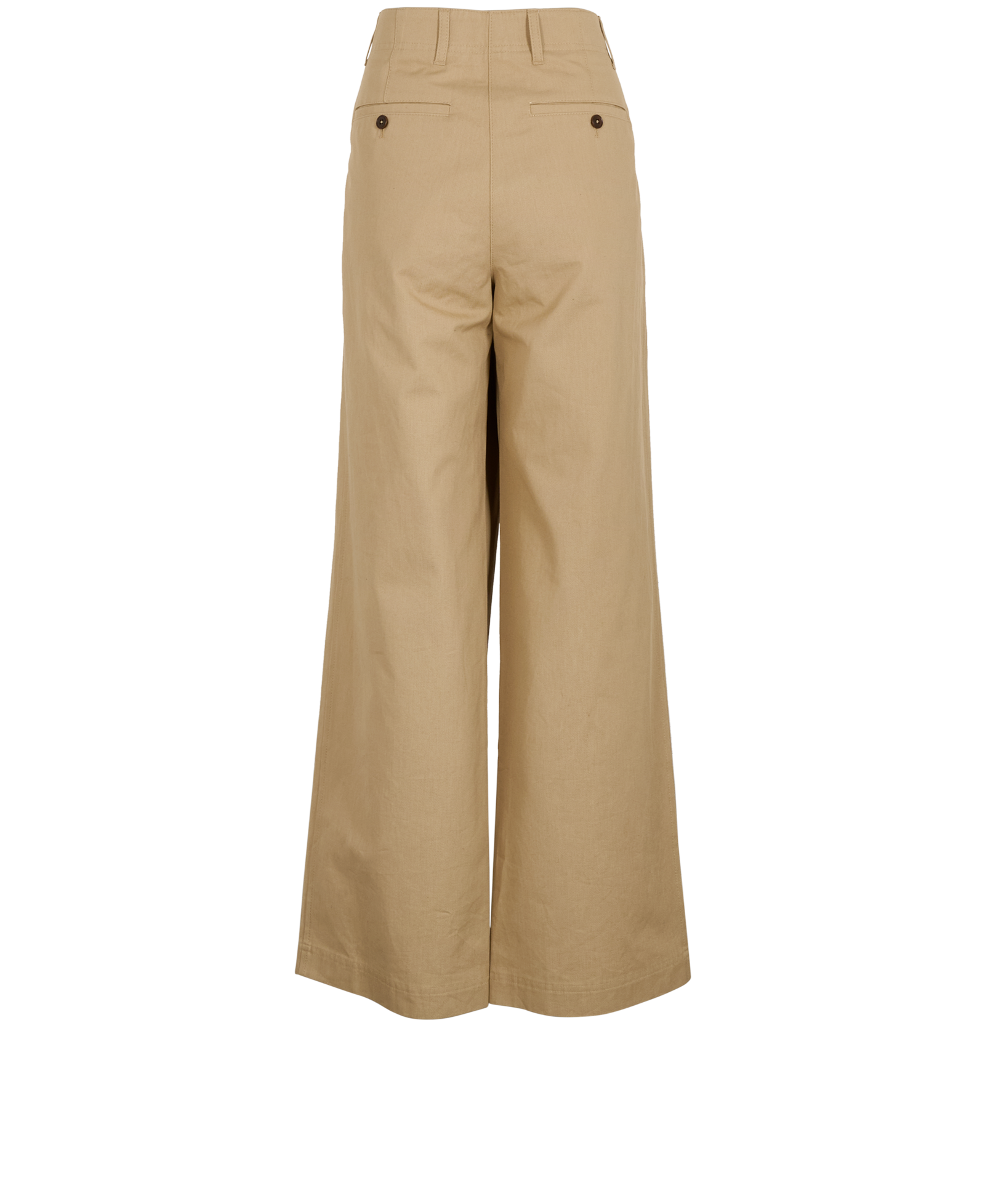 Totem Relaxed Chinos, &pound;90, Clothing, Tan, Cotton, Back view