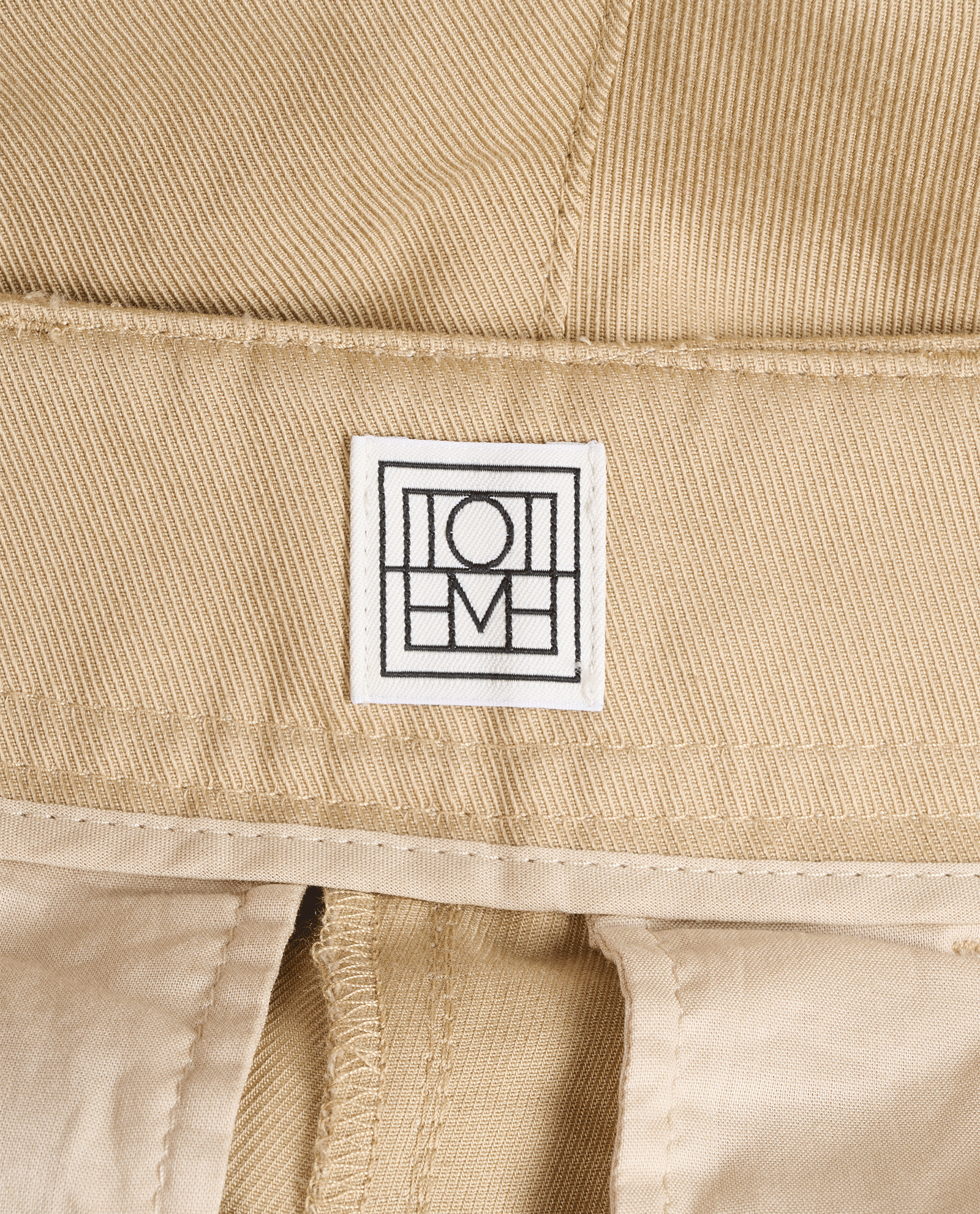 Totem Relaxed Chinos, &pound;90, Clothing, Tan, Cotton, Other view