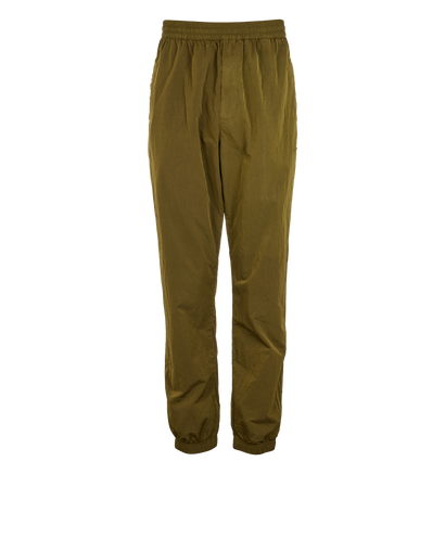 Givenchy Track Pants, &pound;220, Clothing, Khaki, Polyester (Polymer), Front view