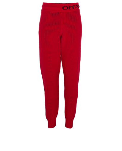 Off-White Logo Joggers, front view