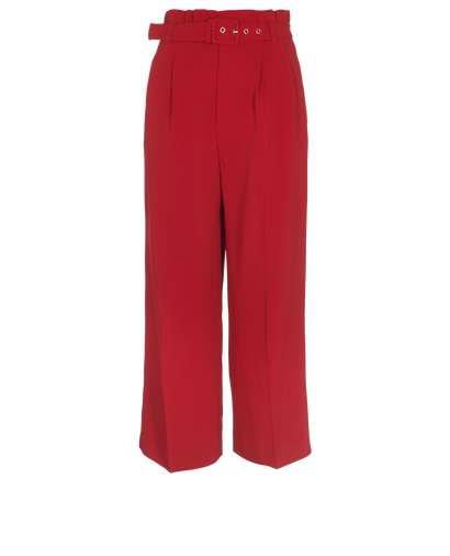 RED Valentino Cropped Wide Trousers, front view