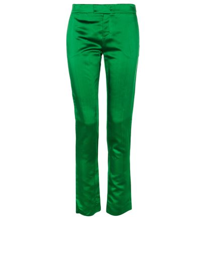 REDValentino Slim Satin Trousers, front view