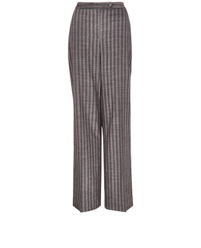Valentino Striped Wide Leg Trousers, front view