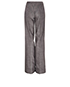 Valentino Striped Wide Leg Trousers, back view