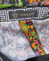 Versace Floral Print Trousers, &pound;190, Clothing, Green, Polyester, Other view