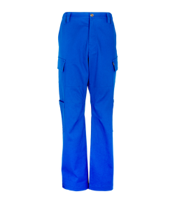 Versace Cargo Trousers, Cotton, Blue, Sz L, 3*