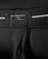 Versace Medusa Straight-Leg Trousers, £110, Clothing, Black, Acetate/Viscose, Other view