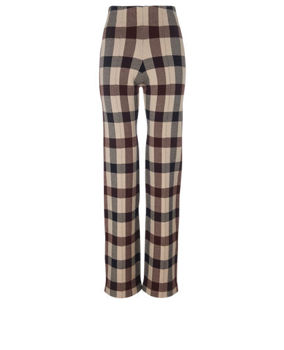 Victoria By Victoria Beckham Check Trousers, front view