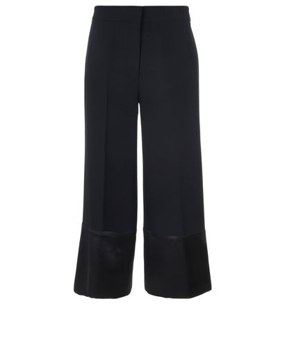 Victoria By Victoria Beckham Culottes, &pound;110, Clothing, Black, Polyester (Polymer), Front view