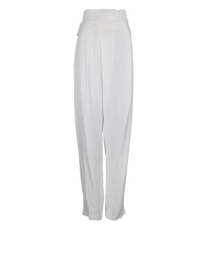 Victoria Beckham Belted Trousers, front view