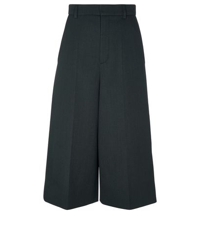 Saint Laurent Runway Tailored Culotte Trouser, front view