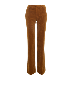Saint Laurent Corduroy Trousers, Cotton, Brown, UK8, 2*